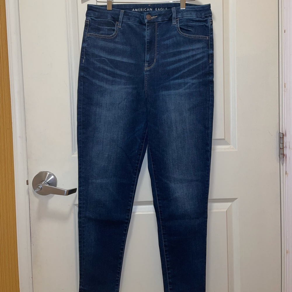 American Eagle Curvy High Rise Jeggings! Like new!